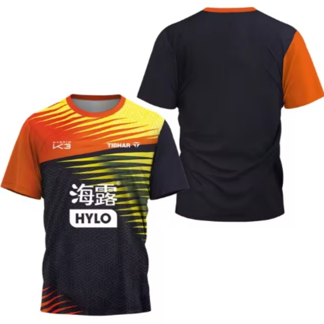 Badminton Vector - 2024 Estate Nuovo Triangolo Frammento T-shirt