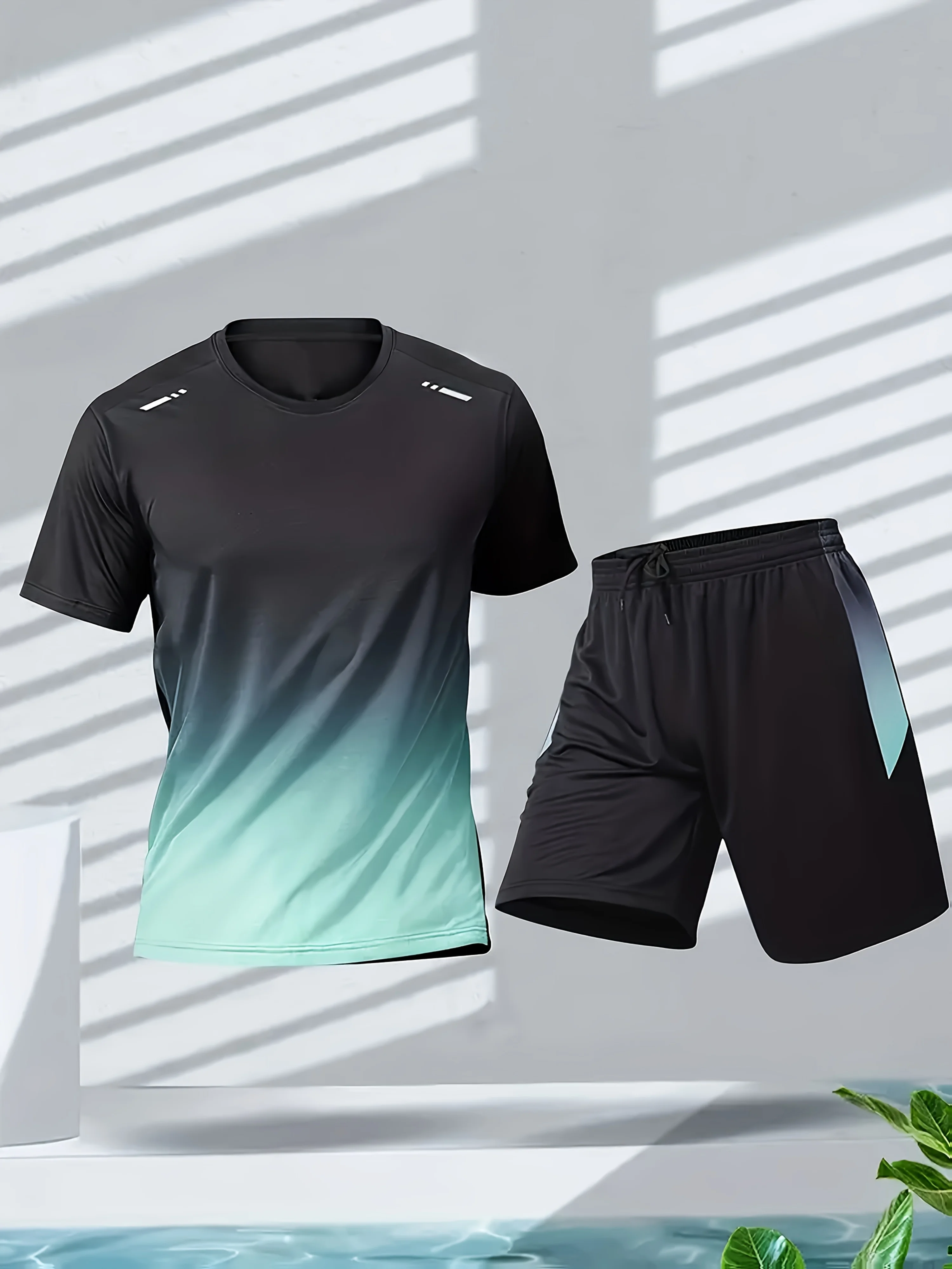 Badminton Vector - Abbigliamento sportivo da uomo, maniche corte