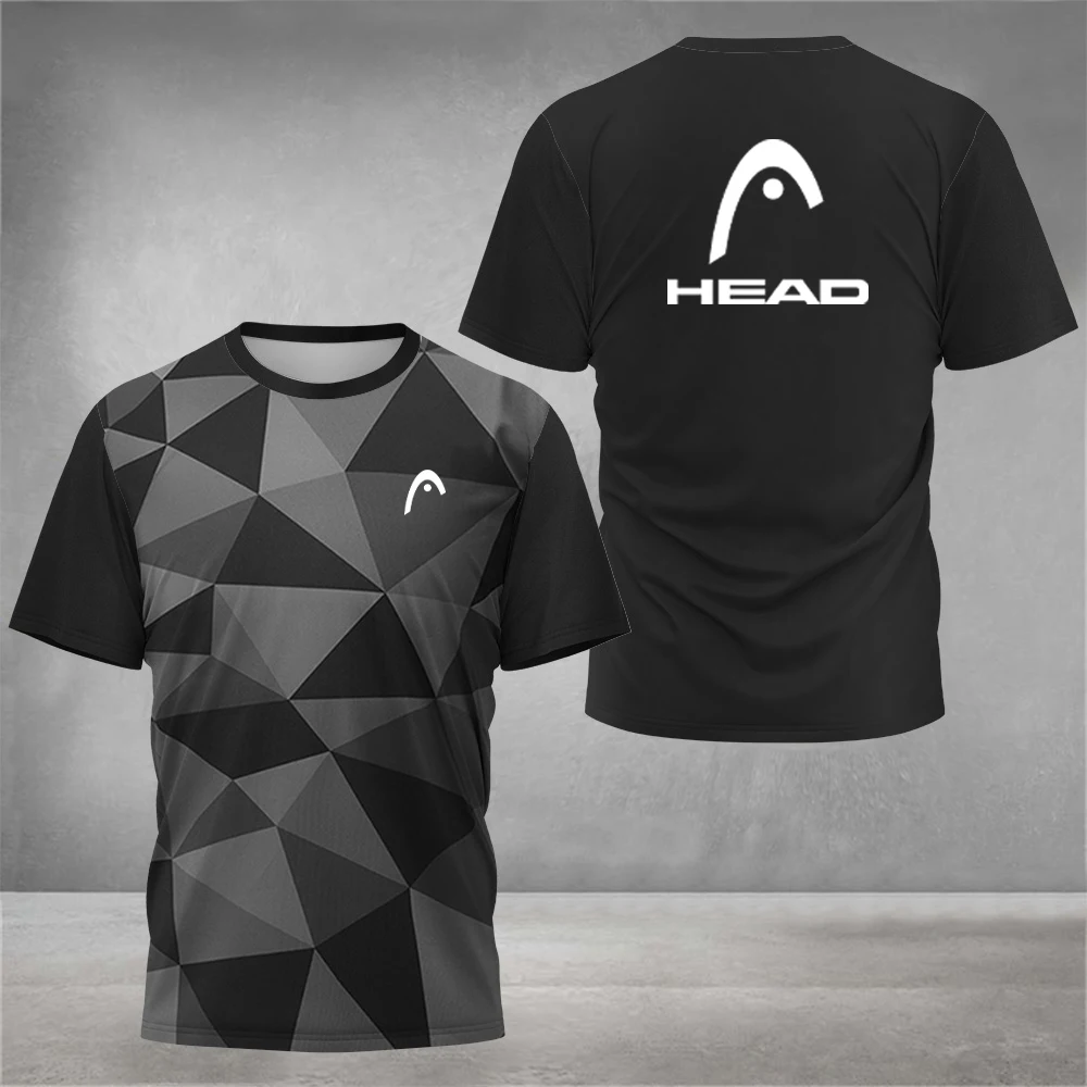 Badminton Vector - T-shirt da uomo traspirante estiva T-shirt