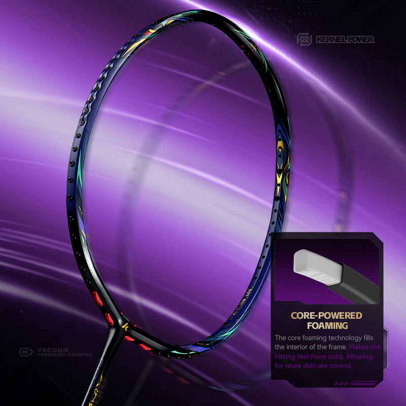 Kawasaki KING K9 4U Racchetta  - Badminton Yonex String recensione e prezzo