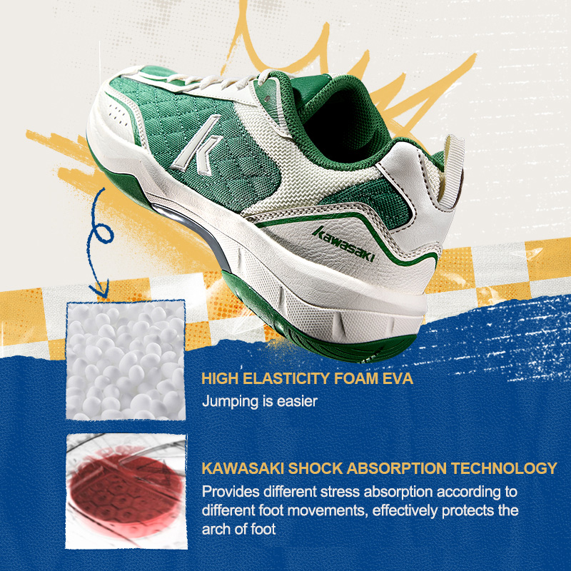 Kawasaki Retro Scarpe da badmi - Badminton Vector recensione e prezzo
