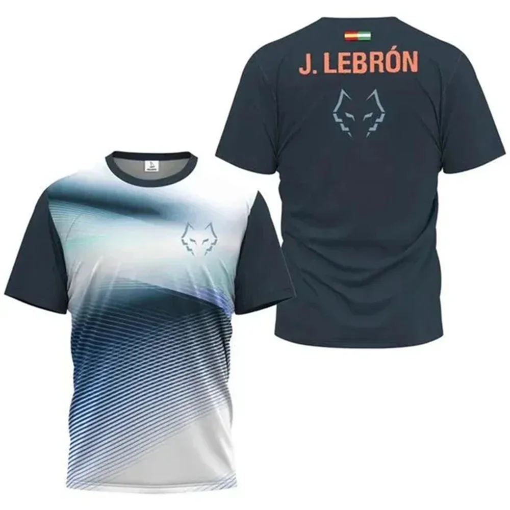 Nuova T-shirt Estiva da Uomo p - Badminton Vector recensione e prezzo